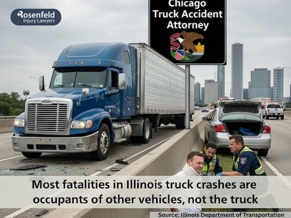 Lawyer handling truck v passenger vehicle accidents