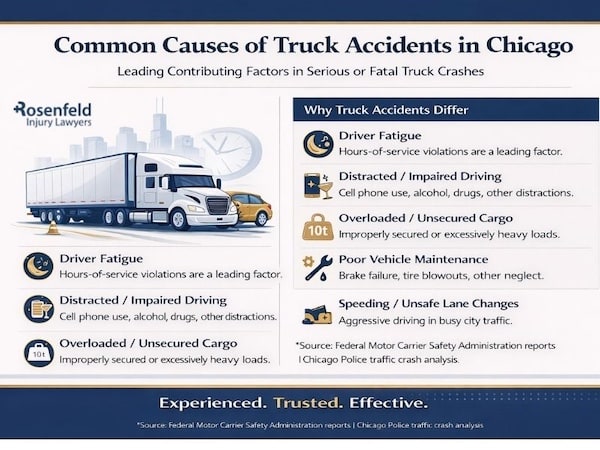 Experienced lawyer handling truck accidents in Chicago