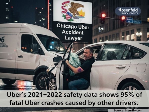 Chicago lawyer for Uber crashes