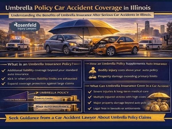 Umbrella coverage for Illinois car accidents