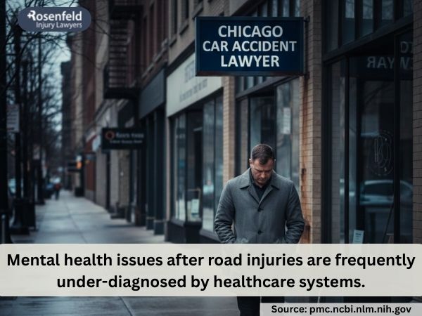 Providing evidence of depression after a car accident